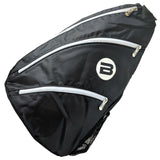 BESTA Pickleball Sling Bag - Black & White - Front