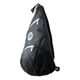 BESTA Pickleball Sling Bag - Black & White - Mesh Side