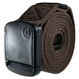 1.5" Betta Belt - Wide Brown Eastic Belt - Rolled