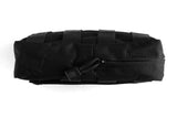 Vertical MOLLE Pouch, Black - Side
