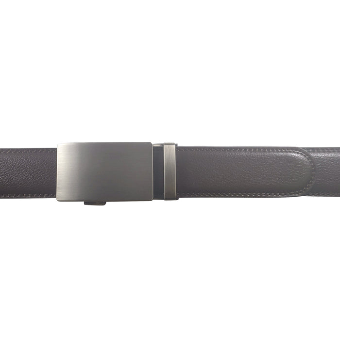 leather ratchet dress belt 35mm Men's Oversize Leather Ratchet Dress Belt Black / 50 / Mens