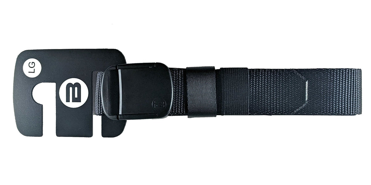 1.25 Inch Elastic Stretch Belt with Side-Release Buckle and