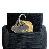 Black Surfboard Leash - Key Pocket