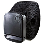 1.5" Betta Belt - Wide Black Eastic Belt - Rolled